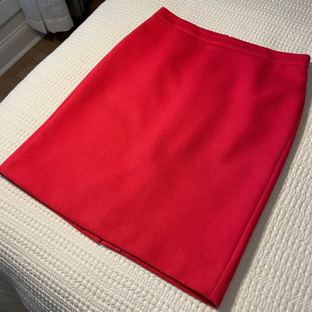 JCrew No2 Pencil Skirt- PINK/CORAL